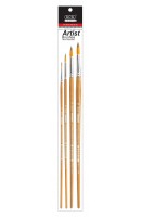 KCK Premium Round Long Handle Brush Set - BR 121R2-12